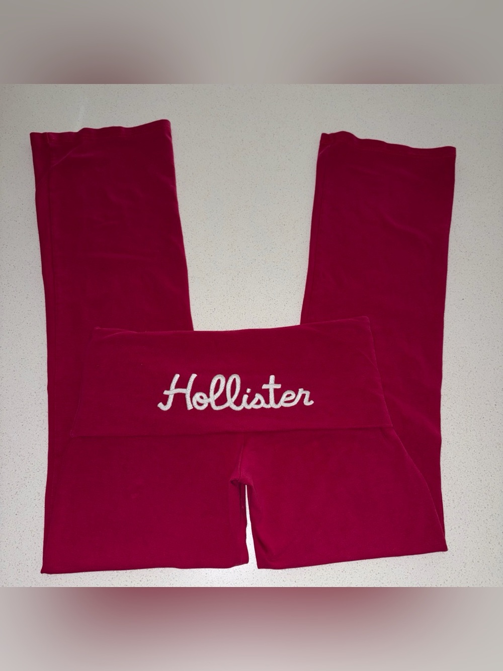 Y2K VINTAGE HOT PINK HOLLISTER LEGGINGS
